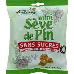 Minis bonbons sans sucre seve de pin verquin, 100g - Tous les produits