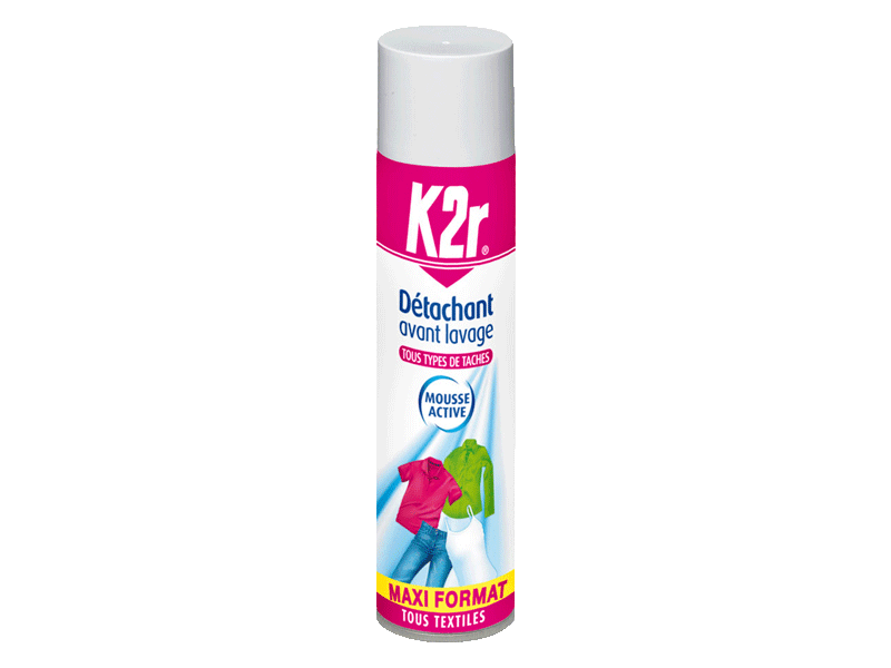 K2r detachant avant lavage aerosol 400ml - Tous les produits détachants -  Prixing