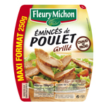 Fleury Michon eminces de poulet grille 250g