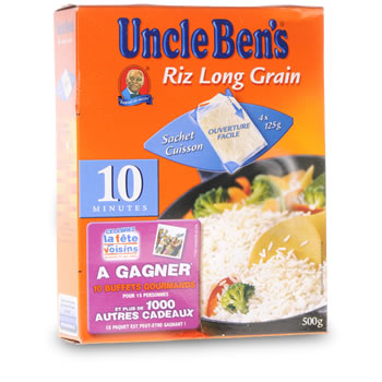 Riz uncle ben's sachets- basmati (Uncle Ben's)