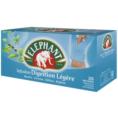 Éléphant - Infusion bien être BIO digestion légère 20 sachets