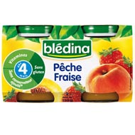 Petits pots Blédina - Pommes Framboises - Lot x 4