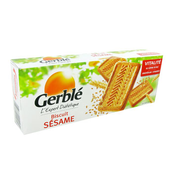 Biscuit sésame saveur vanille Gerblé