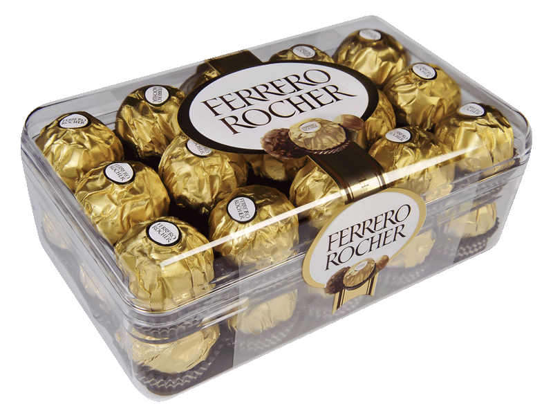 Ferrero Rocher Boîte de Rochers au Chocolat, 525g : : Epicerie