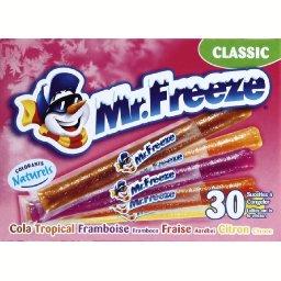 Mister Freeze bâtonnets de glaces aromatisés