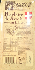 Fromage à Raclette de Savoie au lait cru