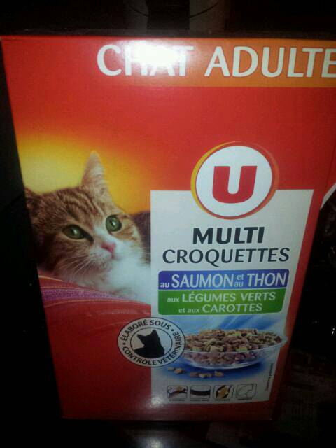 Croquettes au bœuf & aux légumes pour chat stérilisé, U (400 g