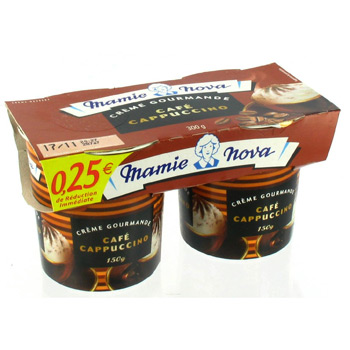 Crème dessert chocolat vanille 12x115g - DANETTE - Le Goudalier