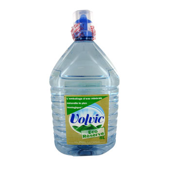 Bonbonne d'eau plate avec robinet - 8L - VOLVIC