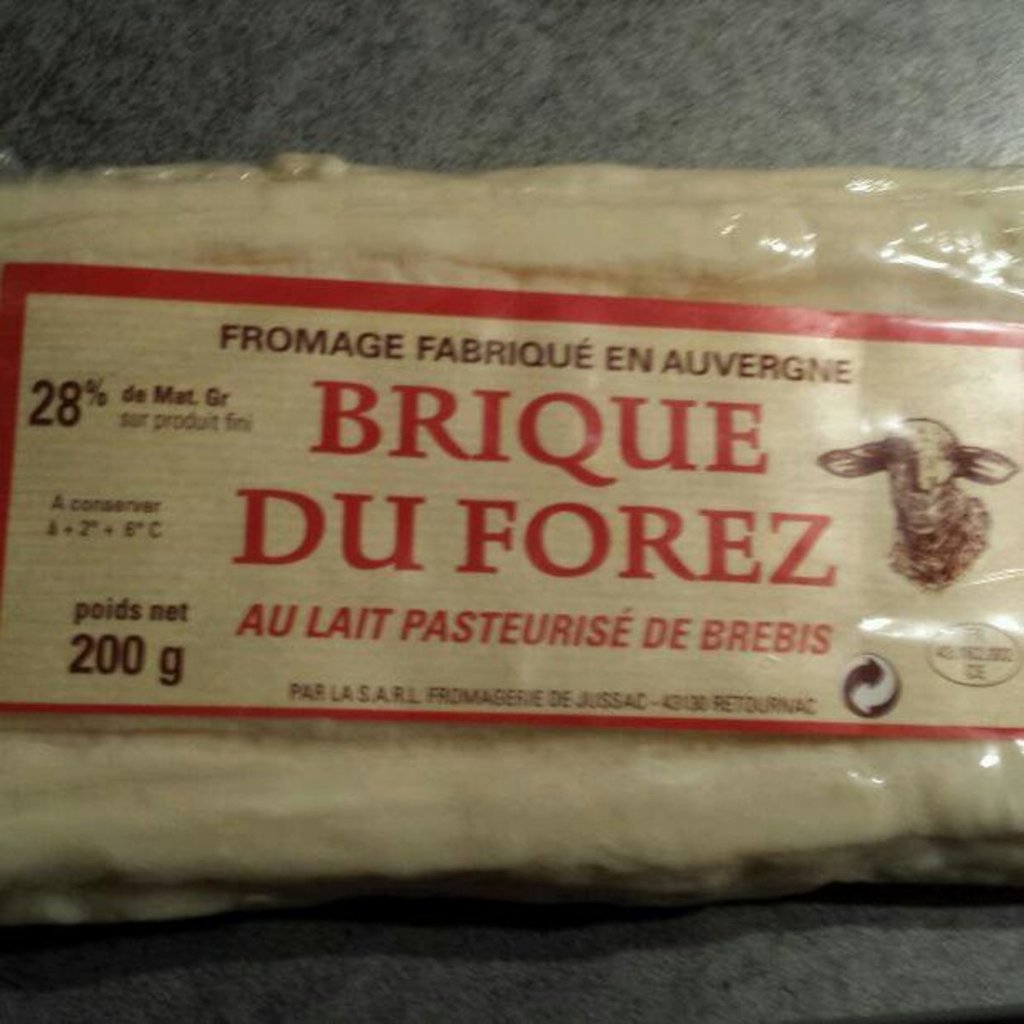 Brique Au Lait De Brebis Pasteurise Fromagerie De Jussac 28mg 200g Tous Les Produits 