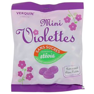 Acheter Bonbons à la violette sans sucre 100 g Gerio