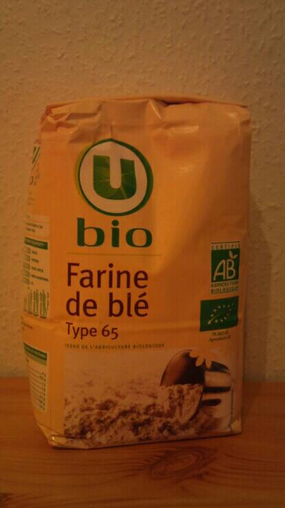 Farine de blé T65 Bio - U bio - 1 kg