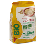 Auchan bio flocons 5 cereales 500g