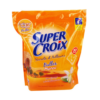 Lessive capsule Super Croix Maroc Fleur D'Oranger & Lait D'Amande