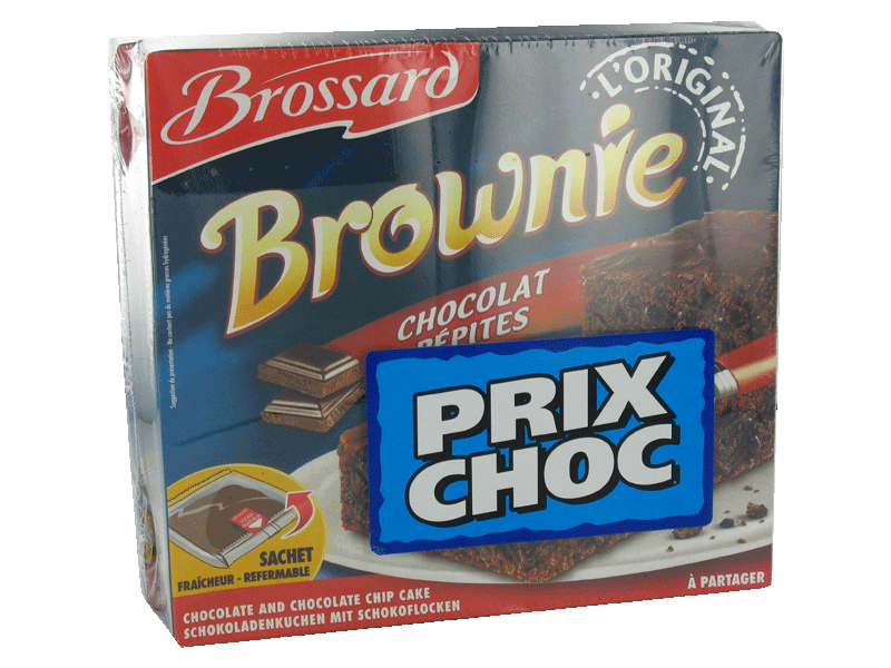 Gâteaux brownie chocolat pépites BROSSARD