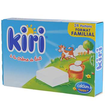 Fromage fondu, Kiri (x 24 portions, 432 g)