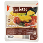 Tranchettes de fromage a Raclette - 16 Tranches 28% de matieres grasses, a base de lait pasteurise