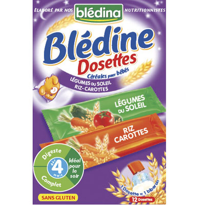 Céréales du soir Blediner de Bledina - Bébé et ses parents