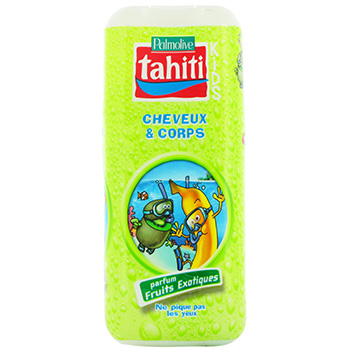 TAHITI - Gel Douche Tahiti Enfant - Fruits Exotiques - Cheveux et Corps -  PH Neutre - Ne Pique Pas les Yeux - 300 ml : : Beauté et Parfum