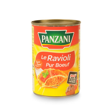 Ravioli pur bœuf, farce au bœuf - Panzani - 400 g
