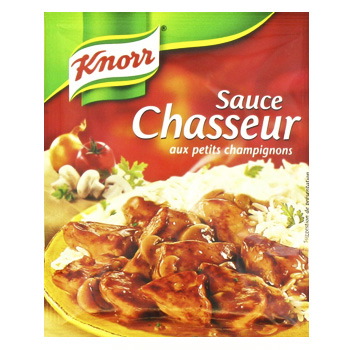 Knorr sauce chasseur aux petits champignons deshydratee Tous les