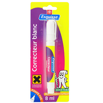 Stylo Correcteur Bic 7ml Blanc