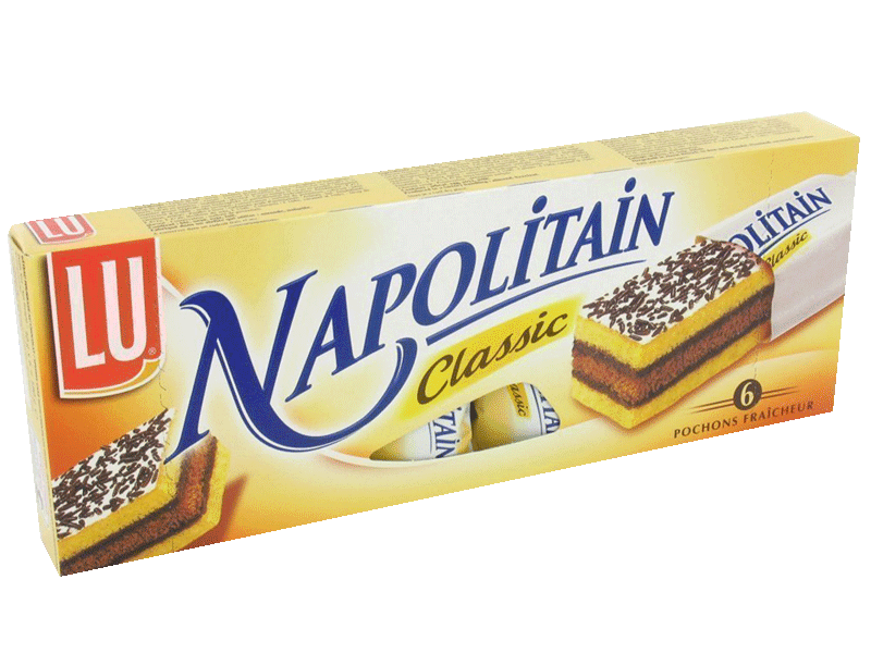 Gâteaux au chocolat L'Original Napolitain LU : Les 2 boîtes de 6 sachets -  180 g à Prix Carrefour