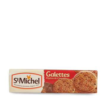 Galettes Saint-Michel aux pépites de chocolat - St Michel - 130 g