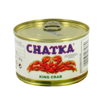 Crabe royal au naturel 40% de pattes chatka, 140g - Tous les produits  autres poissons & fruits de mer - Prixing