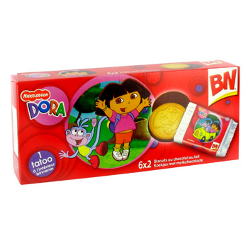 Biscuits Nappes De Chocolat Dora L Exploratrice Bn 150g Tous Les Produits Biscuits Gateaux Prixing