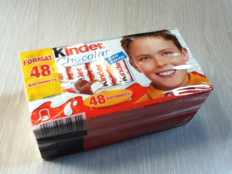 Chocolate Bars Kinder Chocolat X16