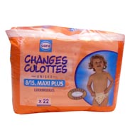Achat / Vente Cora Couche culotte bébé Taille 6 / +16Kg, 36 Culottes