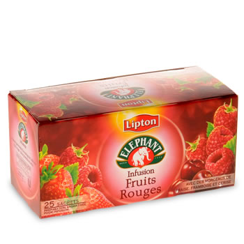 Elephant Infusion Fruits Rouges 25 Sachets - 45 g