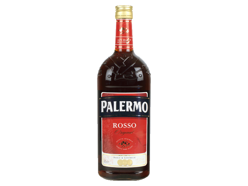 Apéritif sans alcool Orignial Rosso PALERMO : la bouteille de 1L à Prix  Carrefour
