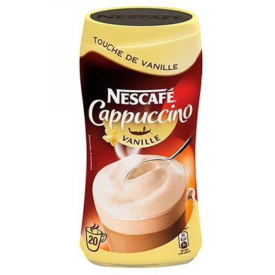 Préparation cappuccino saveur vanille soluble, U (250 g)