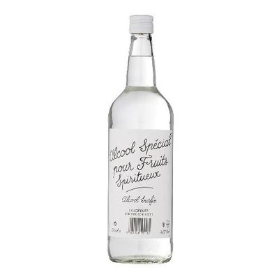 Alcool special pour fruits spiritueux 40° 1l - Tous les produits alcools  blancs, digestifs & liqueurs - Prixing
