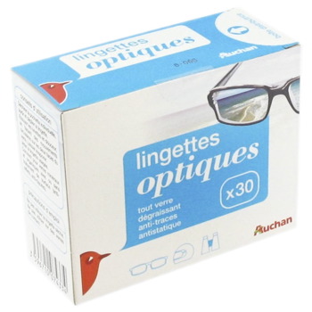 Lingettes optiques x 30 - Tous les produits produits pour les yeux