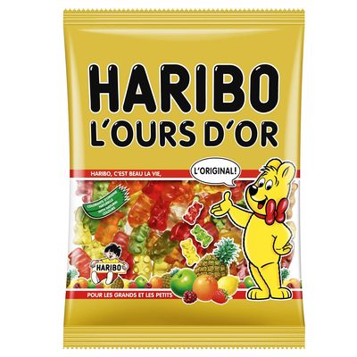 Bonbons ours d'or sachet 300g