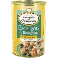 FRANCAISE DE GASTRONOMIE Escargots de Bourgogne très gros 4 dz