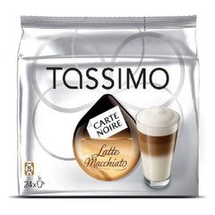Cafe Carte Noire latte macchiato Tassimo, 16 dosettes, 475g