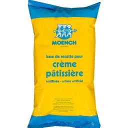 BASE CREME PATISSIERE VANILLINEE poudre 1kg Moench - CDUBON - epicerie en  Vendée