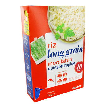 Auchan - Riz basmati 1kg