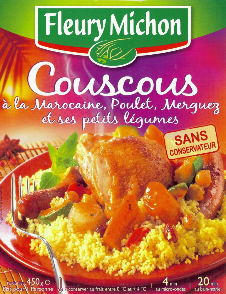 Weight Watchers Couscous oriental de poulet aux légumes et boulgour