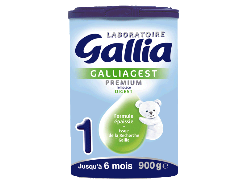 Lait infantile Galliagest Premium 2e âge Gallia - 820g